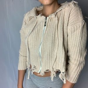 Crop top jacket